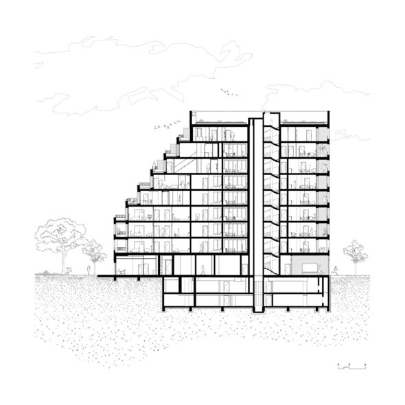 Logements collectifs, Bobigny - Atelier Krauss Architecture