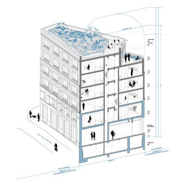 Student housing units , Paris - Atelier Krauss Architecture