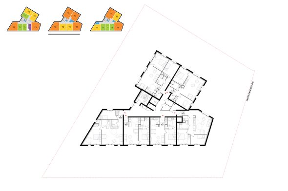 Logements sociaux, Plessis-Trévise - Atelier Krauss Architecture
