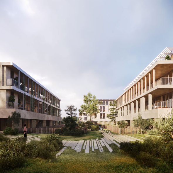 Logements et maison de santé, Rodilhan - Atelier Krauss Architecture